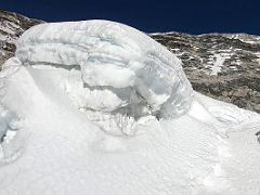 04A Ice Wall Between Crampon Point And The Fixed Ropes On The Island Peak Climb
